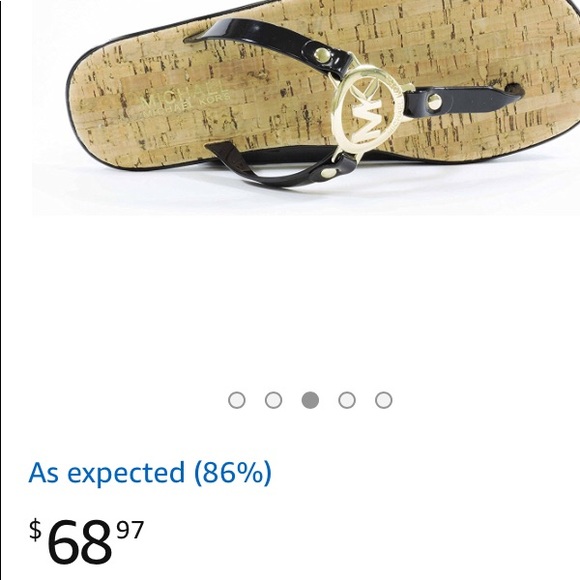 Michael Kors Shoes - NEW  Michael Kors MK Charm Jelly Thong Sandal